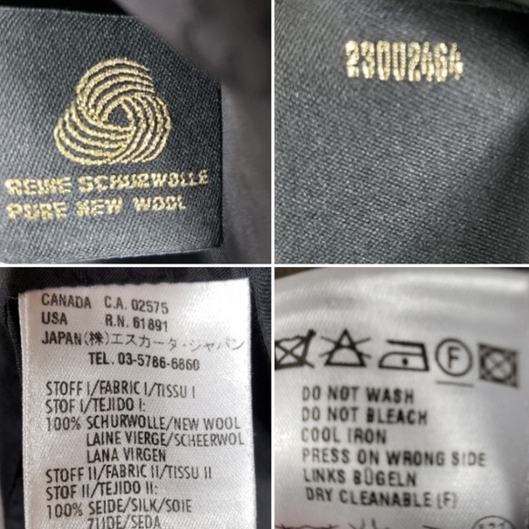 Escada Embellished Evening Blazer Black Size 12/42 - Picture 8 of 8